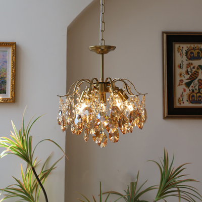 De Slaapkamer van Crystal Chandelier Pendant Light Luxury van het huisdecor Romantische het Dineren Woonkamer
