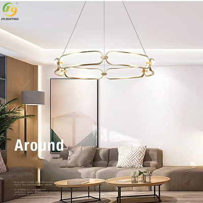 Buitensporige Acryl Moderne Decoratieve Hangende het Plafondlamp 450mm van de Tegenhanger Lichte Slaapkamer