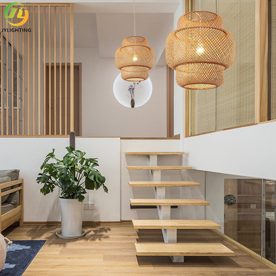 Het noordse Lichte Huis Binnen Decoratieve 85V van de Bamboe Moderne Tegenhanger