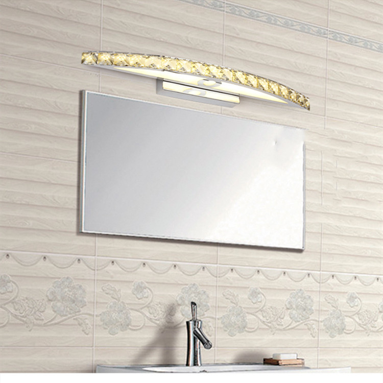 Woonhuwelijk Badkamers Geleid Crystal Mirror Lamp AC265V